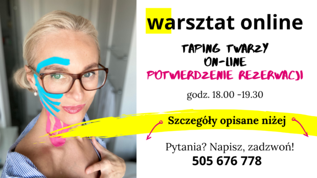 taping twarzy on-line